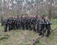 Kadeci na ćwiczeniach w Leszczyńskiej Jednostce Wojskowej