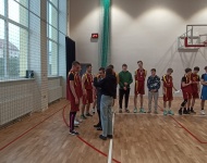 Mistrzostwa Powiatu Rawickiego w koszykówce chłopców.